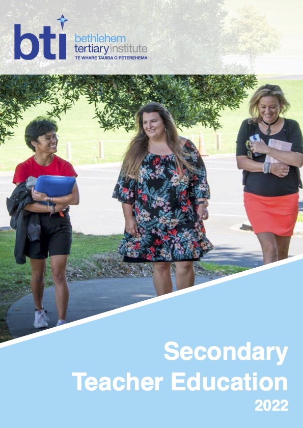 Cover of Secondary Teaching brochure 2022