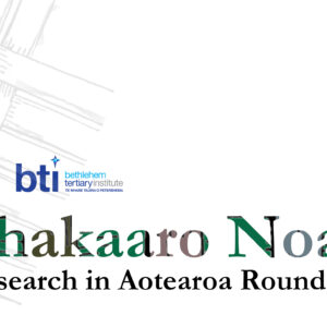 Christian Research in Aotearoa Roundtable flyer