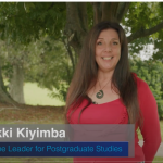 Dr Nikki Kiyimba in video about postgraduate study at BTI