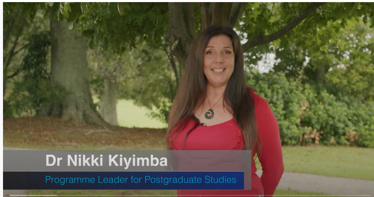 Dr Nikki Kiyimba in video about postgraduate study at BTI